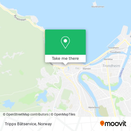 Tripps Båtservice map