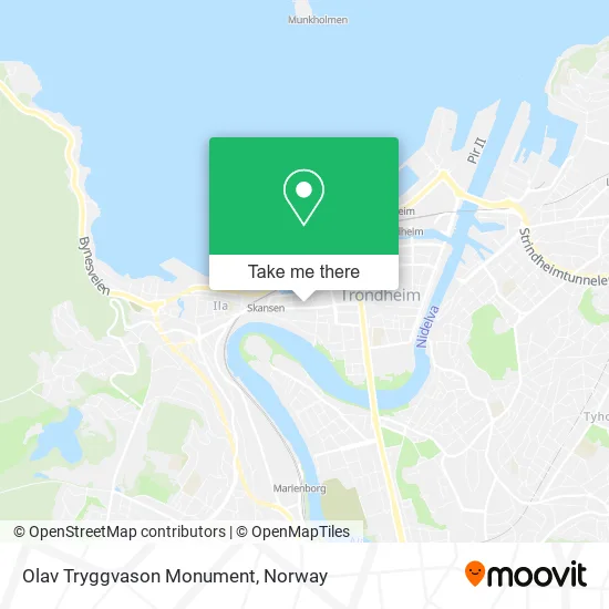 Olav Tryggvason Monument map
