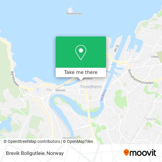 Brevik Boligutleie map