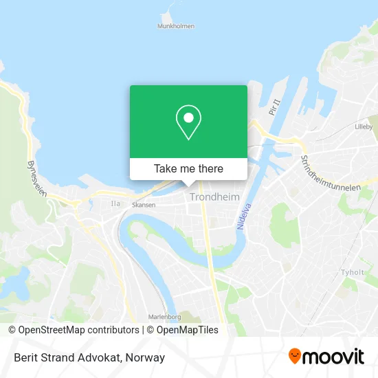 Berit Strand Advokat map