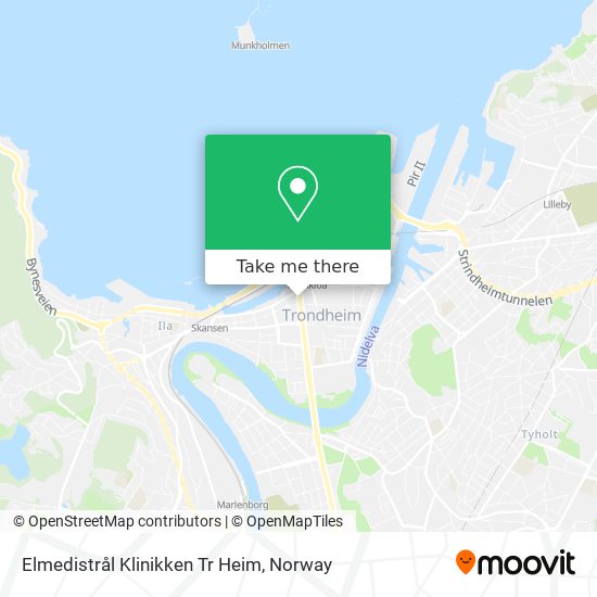 Elmedistrål Klinikken Tr Heim map