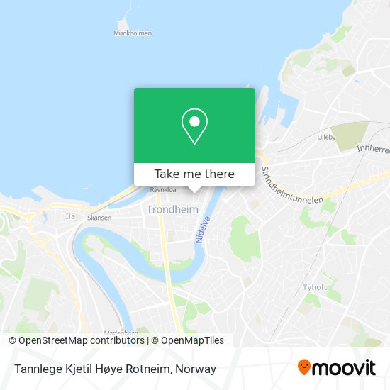 Tannlege Kjetil Høye Rotneim map