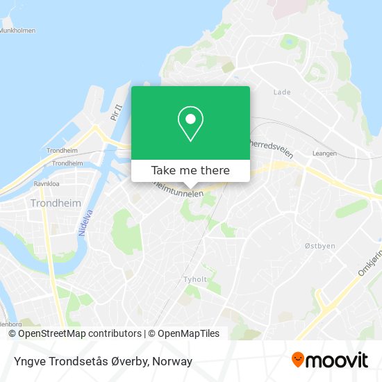 Yngve Trondsetås Øverby map