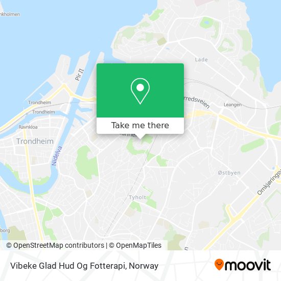 Vibeke Glad Hud Og Fotterapi map