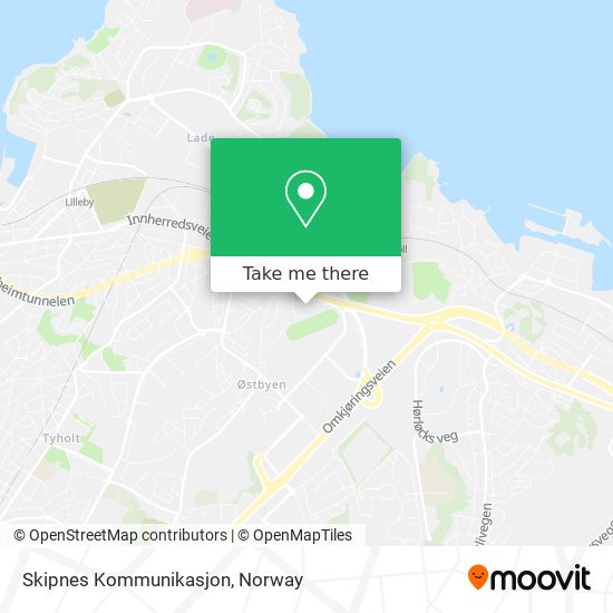 Skipnes Kommunikasjon map