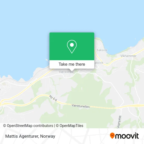 Mattis Agenturer map