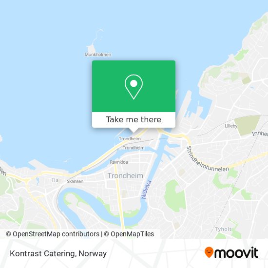 Kontrast Catering map