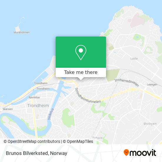 Brunos Bilverksted map