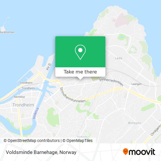 Voldsminde Barnehage map