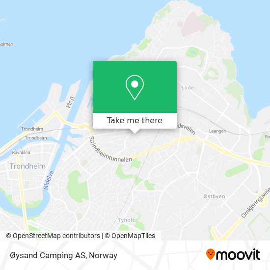 Øysand Camping AS map