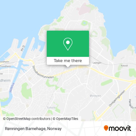 Rønningen Barnehage map