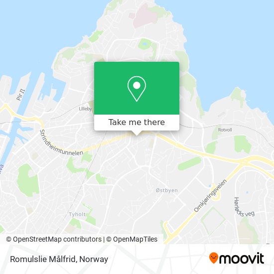 Romulslie Målfrid map