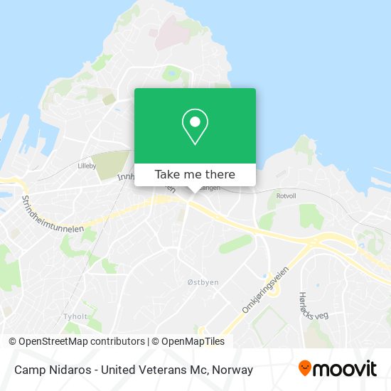 Camp Nidaros - United Veterans Mc map