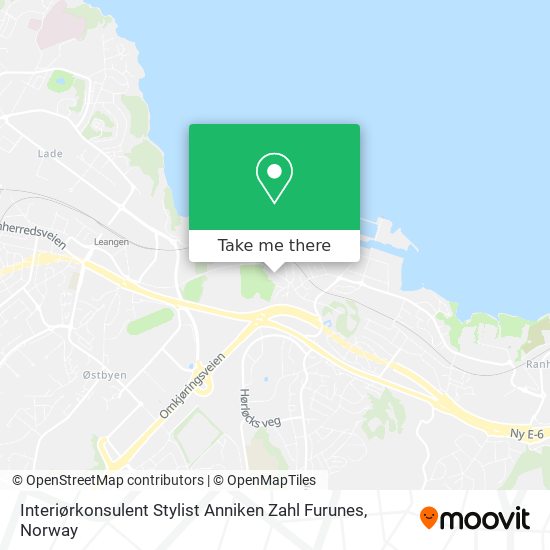 Interiørkonsulent Stylist Anniken Zahl Furunes map