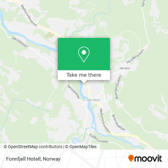 Fonnfjell Hotell map