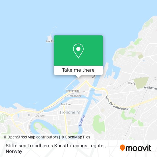 Stiftelsen Trondhjems Kunstforenings Legater map