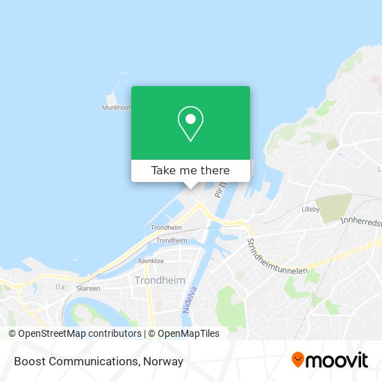Boost Communications map