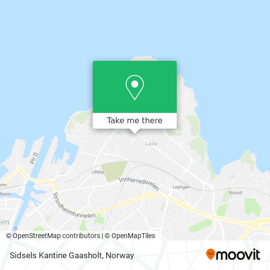 Sidsels Kantine Gaasholt map