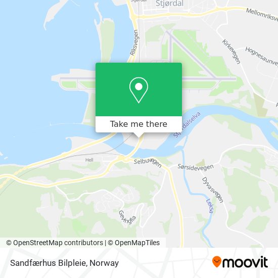 Sandfærhus Bilpleie map