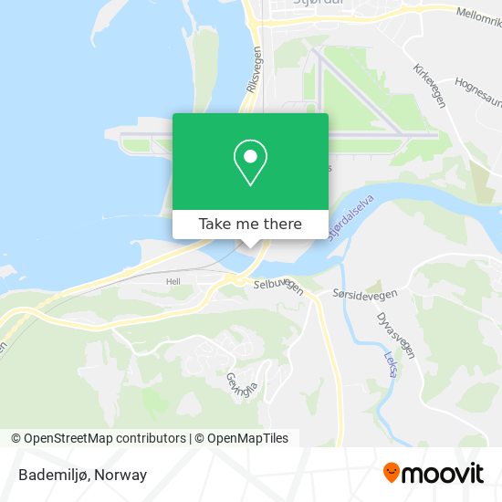 Bademiljø map