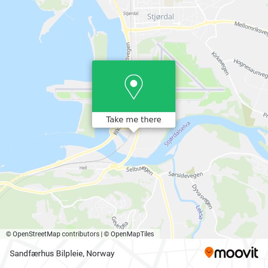 Sandfærhus Bilpleie map