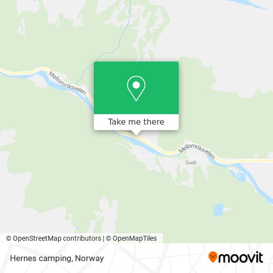 Hernes camping map