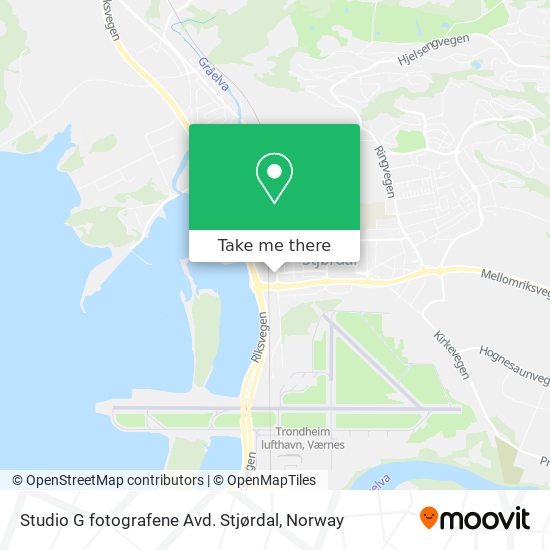 Studio G fotografene Avd. Stjørdal map