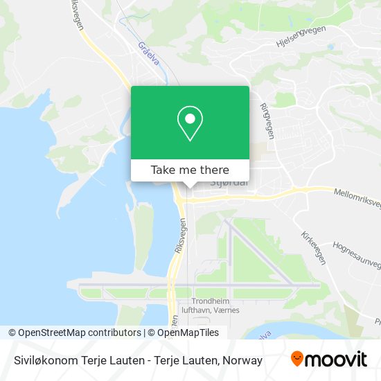 Siviløkonom Terje Lauten - Terje Lauten map
