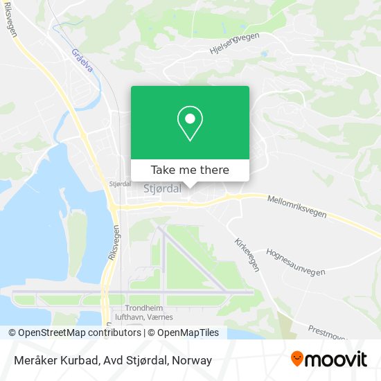 Meråker Kurbad, Avd Stjørdal map