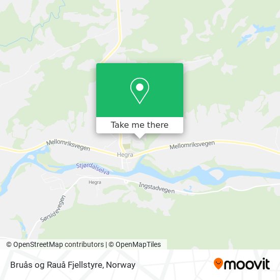 Bruås og Rauå Fjellstyre map