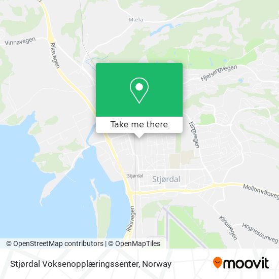 Stjørdal Voksenopplæringssenter map