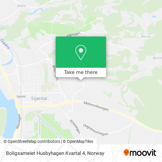 Boligsameiet Husbyhagen Kvartal 4 map