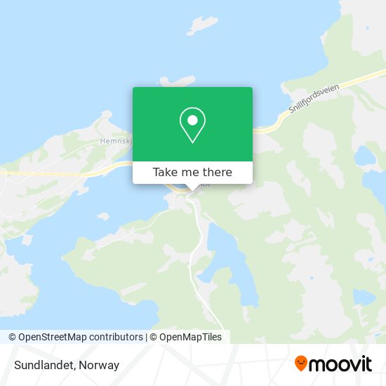 Sundlandet map