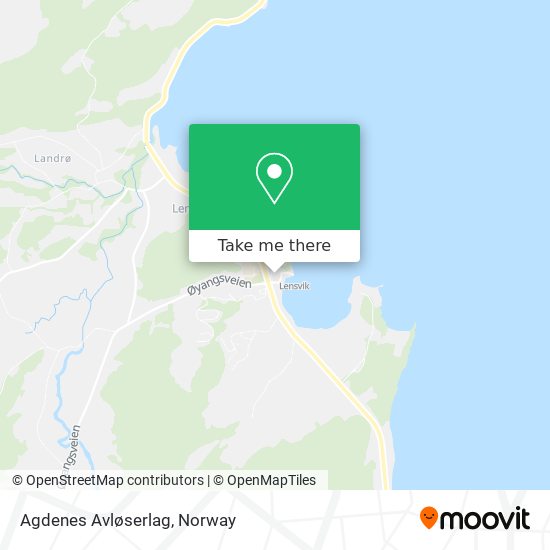 Agdenes Avløserlag map