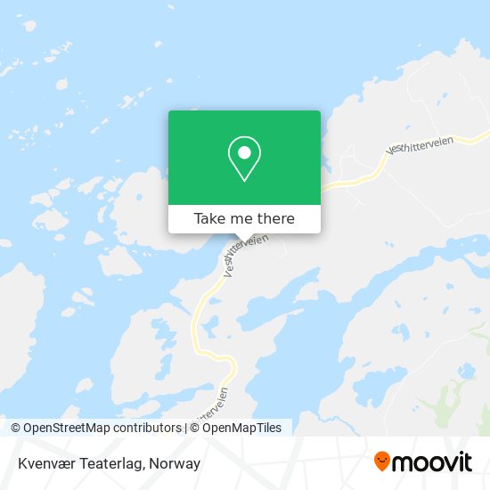 Kvenvær Teaterlag map