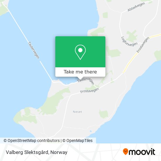 Valberg Slektsgård map