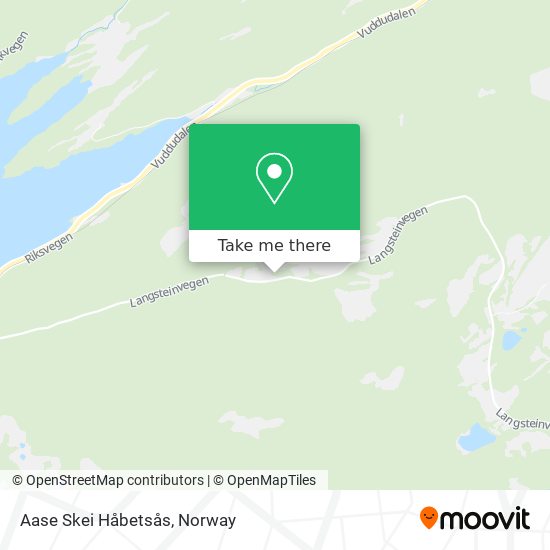 Aase Skei Håbetsås map