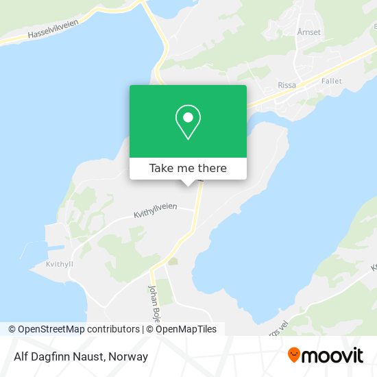 Alf Dagfinn Naust map