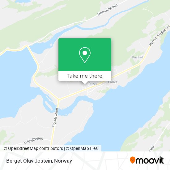 Berget Olav Jostein map