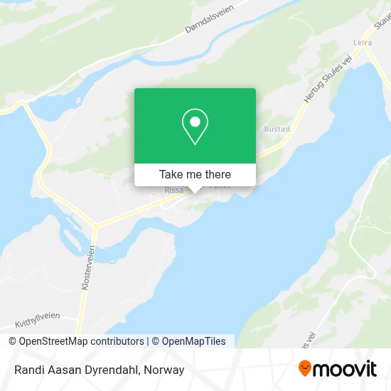 Randi Aasan Dyrendahl map