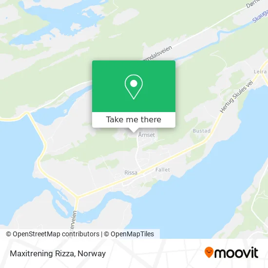 Maxitrening Rizza map