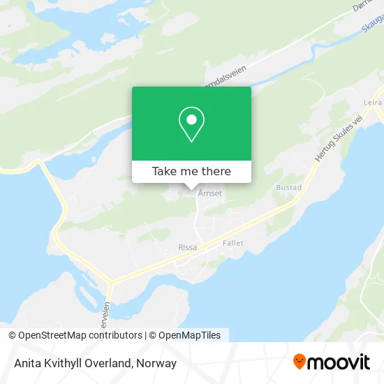 Anita Kvithyll Overland map