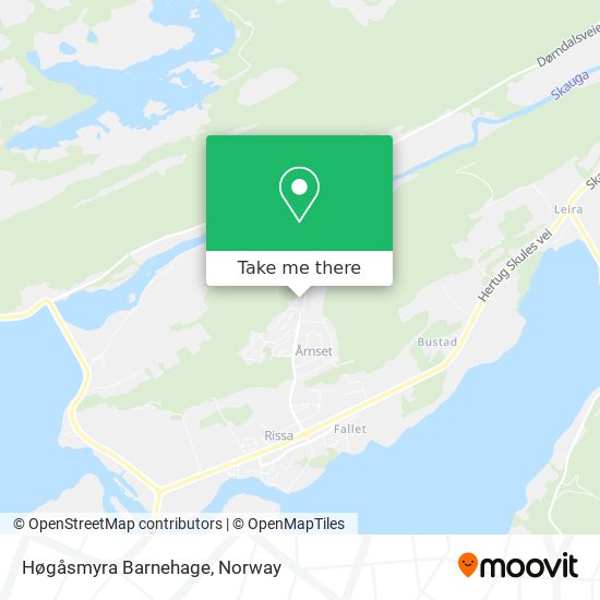 Høgåsmyra Barnehage map