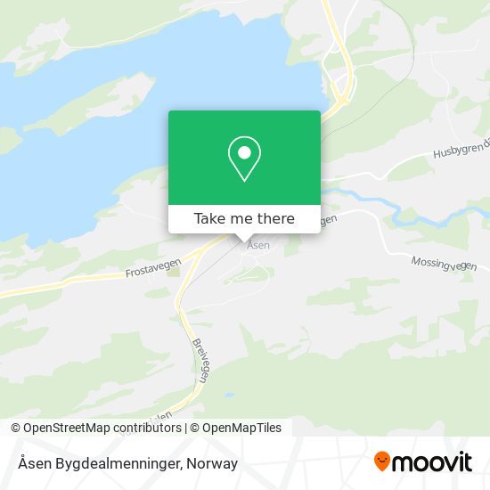 Åsen Bygdealmenninger map