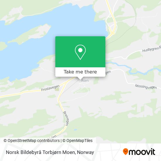 Norsk Bildebyrå Torbjørn Moen map
