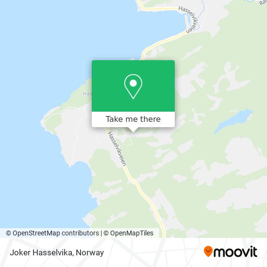 Joker Hasselvika map