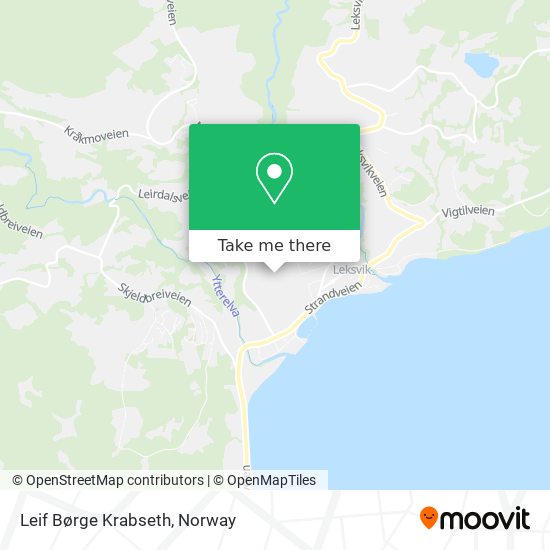 Leif Børge Krabseth map