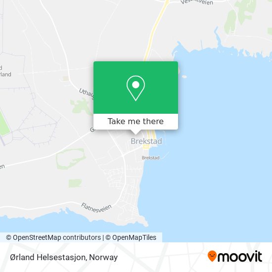 Ørland Helsestasjon map