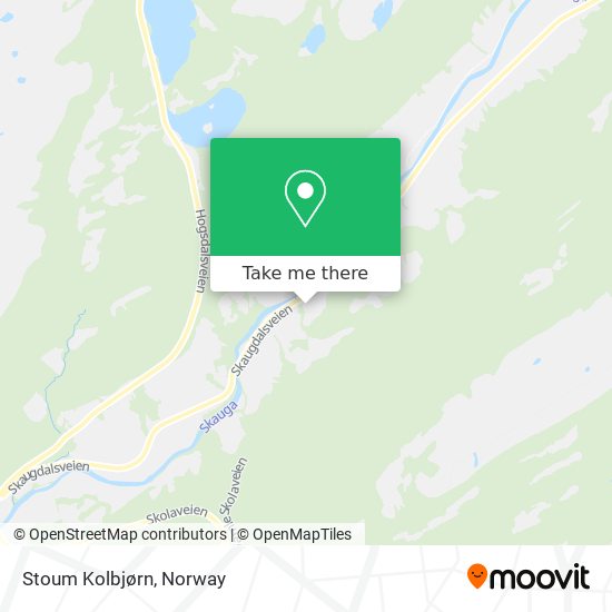 Stoum Kolbjørn map