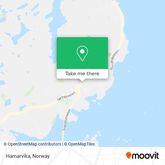 Hamarvika map